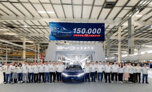 EV晨报 比亚迪汉第15万辆下线，AITO问界M5搭载鸿蒙OS，零跑成立动力科技公司